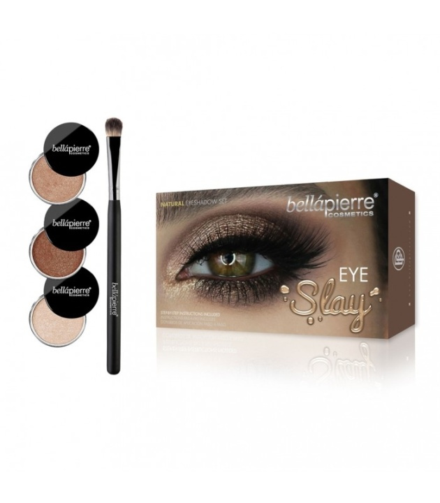 Bellapierre Eye Slay Kit - Natural in the group BEAUTY & HEALTH / Makeup / Eyes & Eyebrows / Eye shadows at TP E-commerce Nordic AB (38-69901)