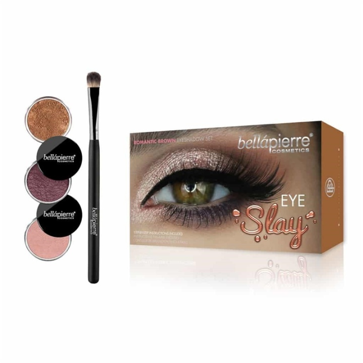 Bellapierre Eye Slay Kit - Romantic Brown in the group BEAUTY & HEALTH / Makeup / Eyes & Eyebrows / Eye shadows at TP E-commerce Nordic AB (38-69902)