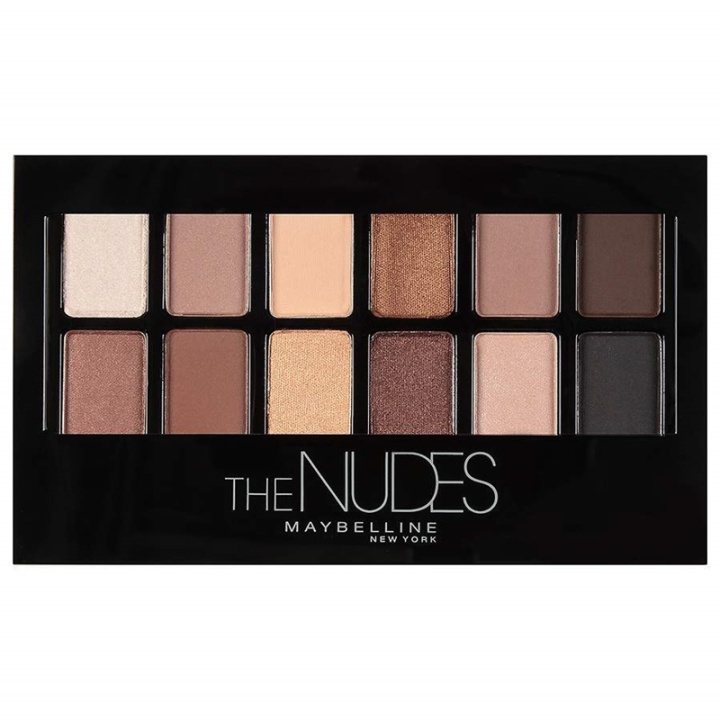 Maybelline The Nudes Eyeshadow Palette 9.6g in the group BEAUTY & HEALTH / Makeup / Eyes & Eyebrows / Eye shadows at TP E-commerce Nordic AB (38-69979)