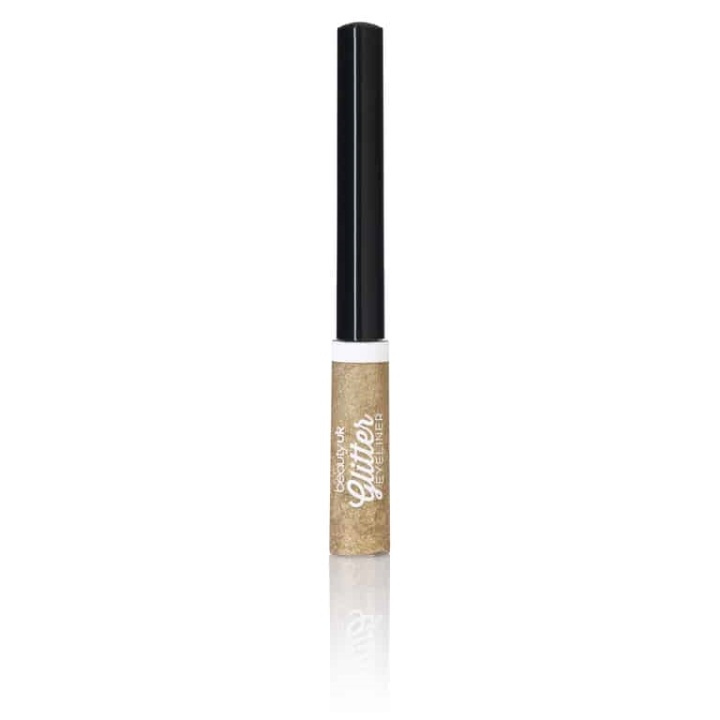 Beauty UK Glitter Eyeliner - Gold 5ml in the group BEAUTY & HEALTH / Makeup / Eyes & Eyebrows / Eyeliner / Kajal at TP E-commerce Nordic AB (38-70095)