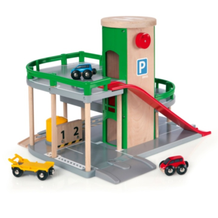Brio 33204 Parkeringshus in the group TOYS, KIDS & BABY PRODUCTS / Toys / Building toys / Brio train tracks at TP E-commerce Nordic AB (38-70204)