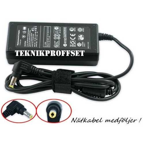AC Adapter for Toshiba 19V 3.42A 65W (5.5x2.5mm) in the group COMPUTERS & PERIPHERALS / Laptops & accessories / Computer chargers / Chargers for laptops / Toshiba at TP E-commerce Nordic AB (38-7031)