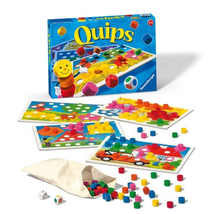 Ravensburger Quips in the group TOYS, KIDS & BABY PRODUCTS / Toys / Board games / Children\'s games at TP E-commerce Nordic AB (38-70445)