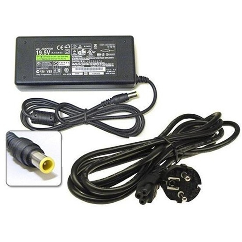 AC Adapter till Sony Vaio, 19.5V 4.7A 90W (6.5x4.4mm) in the group COMPUTERS & PERIPHERALS / Laptops & accessories / Computer chargers / Chargers for laptops / Sony at TP E-commerce Nordic AB (38-7063)