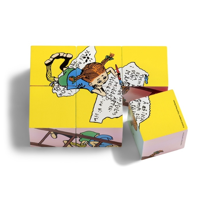 Pippi Pusselklossar, 6 bitar in the group TOYS, KIDS & BABY PRODUCTS / Toys / Kids puzzle at TP E-commerce Nordic AB (38-70757)