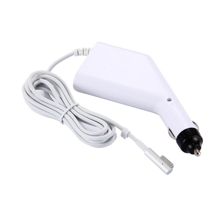Car charger for Apple Macbook, 16.5V (3.65A) 60W, White in the group COMPUTERS & PERIPHERALS / Laptops & accessories / Computer chargers / Car chargers at TP E-commerce Nordic AB (38-7113)