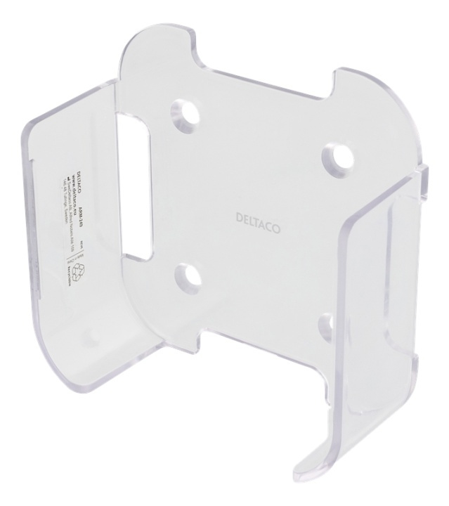 DELTACO wall mount for 4th / 5th gen Apple TV, transparent in the group HOME ELECTRONICS / Audio & Picture / TV & Accessories / Accessories at TP E-commerce Nordic AB (38-71596)
