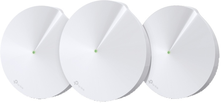 TP-Link Deco M9 Plus Mesh WiFi System, 3-pack, Powerline, Tri-band, wh in the group COMPUTERS & PERIPHERALS / Network / Mesh Network at TP E-commerce Nordic AB (38-71981)