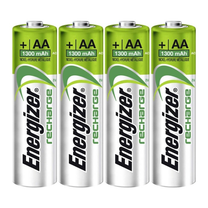 ENERGIZER Battery AA/LR6 Ni-Mh 1300mAh 4-p in the group HOME ELECTRONICS / Batteries & Chargers / Rechargable batteries / AA at TP E-commerce Nordic AB (38-72023)