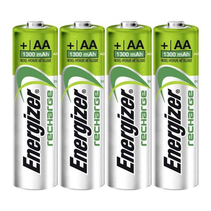 Energizer Batteri AA/LR6 Laddbart Ni-Mh 1300mAh 4-pack in the group HOME ELECTRONICS / Batteries & Chargers / Rechargable batteries / AA at TP E-commerce Nordic AB (38-72023)