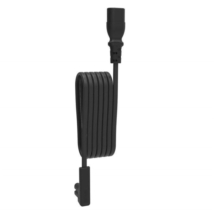 FLEXSON 5M Power Cable for Sonos One/Play:1 EU - Black Single in the group HOME ELECTRONICS / Audio & Picture / Speakers & accessories / Accessories at TP E-commerce Nordic AB (38-72029)