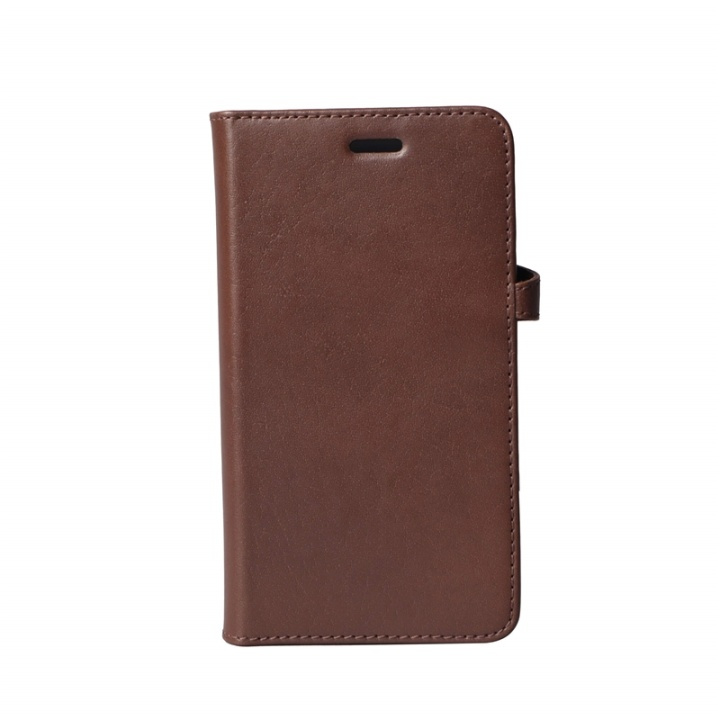 Buffalo Wallet Case Brown - iPhone XR in the group SMARTPHONE & TABLETS / Phone cases / Apple / iPhone XR / Wallet Case at TP E-commerce Nordic AB (38-72032)