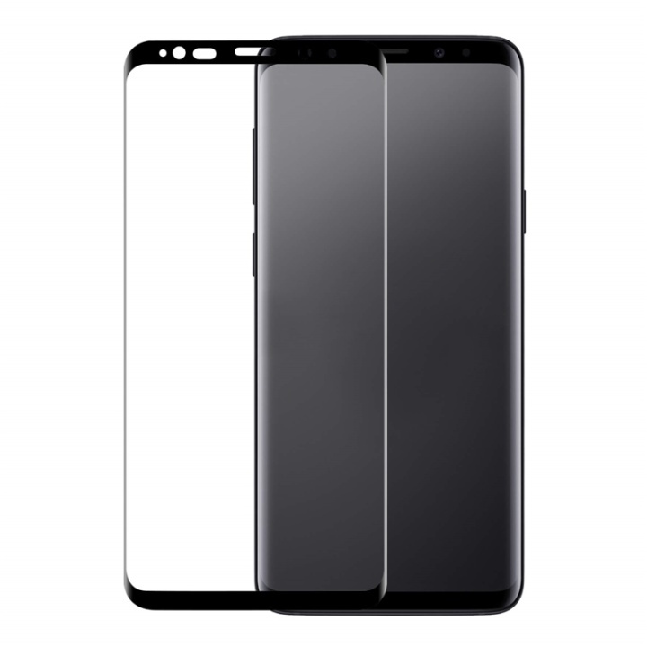 GEAR Glass Prot. 3D Samsung Note 9 Edge to Edge Black in the group SMARTPHONE & TABLETS / Phone cases / Samsung at TP E-commerce Nordic AB (38-72069)