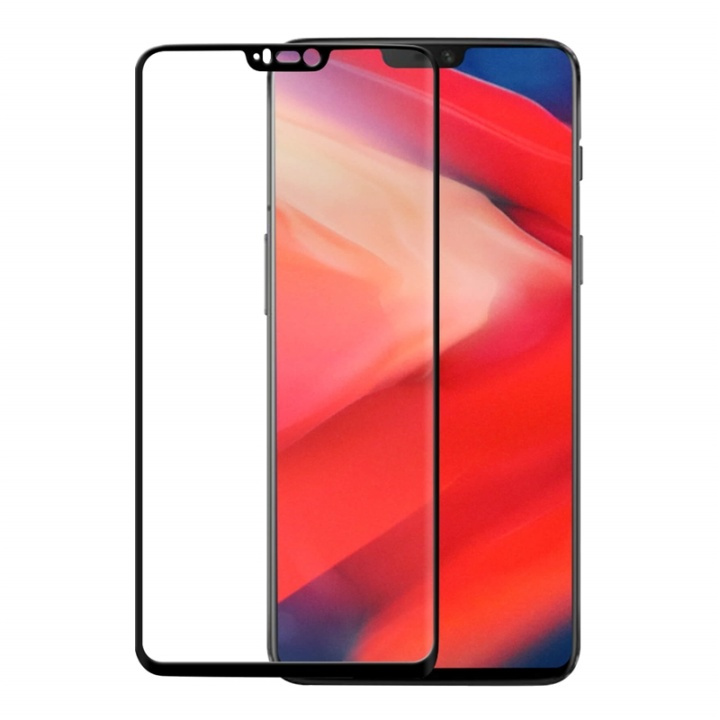 Gear Glass Prot. 3D OnePlus 6 Edge to Edge Black in the group SMARTPHONE & TABLETS / Phone cases / OnePlus at TP E-commerce Nordic AB (38-72074)