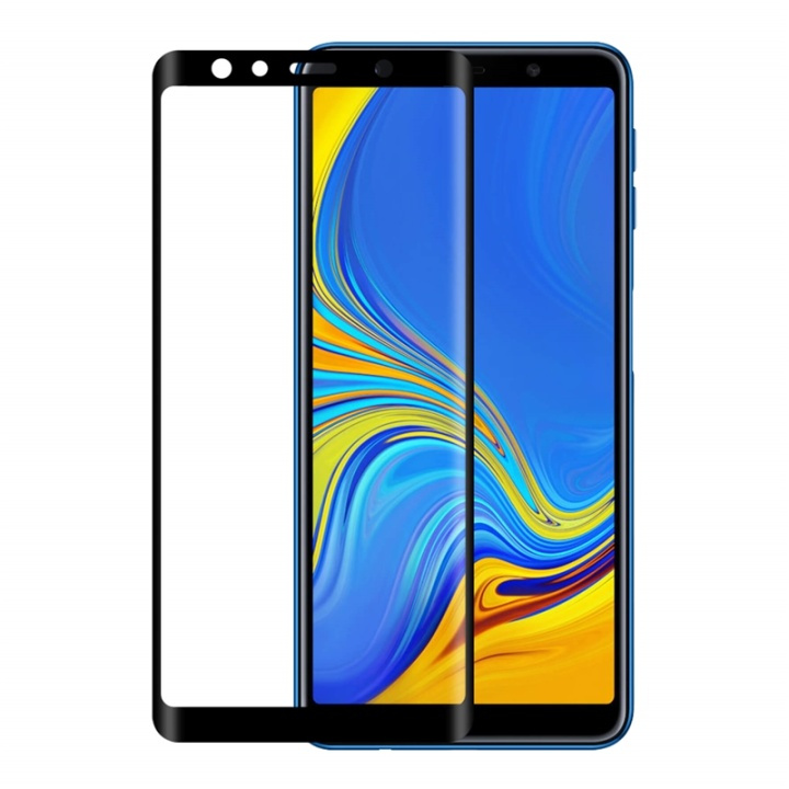 Gear Glass Prot. 3D Samsung Galaxy A7 Edge to Edge Black in the group SMARTPHONE & TABLETS / Phone cases / Samsung at TP E-commerce Nordic AB (38-72081)