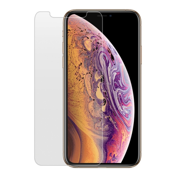 Gear Glass Prot. Flat Case Friendly 2.5D GOLD iPhone Xs Max/11 Pro Max in the group SMARTPHONE & TABLETS / Phone cases / Apple / iPhone XS Max / Screen protectors at TP E-commerce Nordic AB (38-72088)