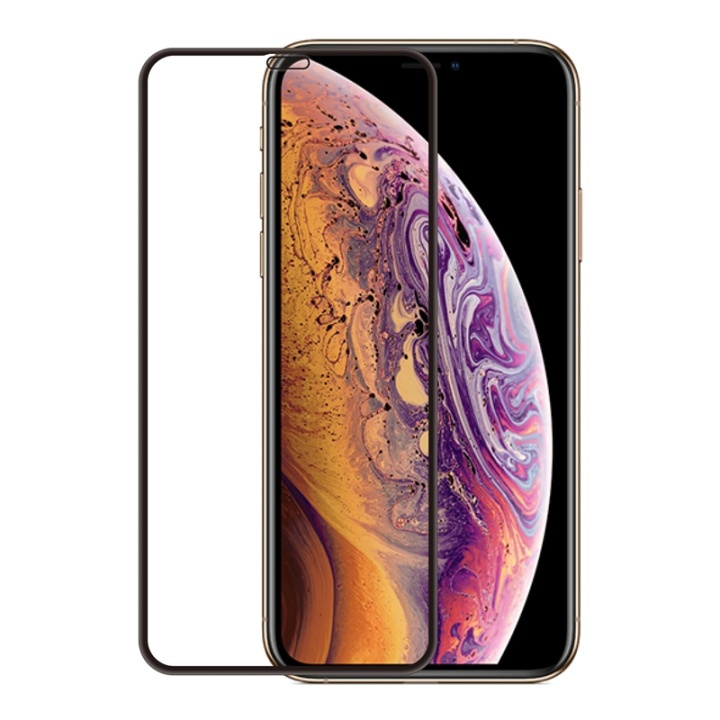 GEAR Screen Protector 3D iPhone XS Max in the group SMARTPHONE & TABLETS / Phone cases / Apple / iPhone XS Max / Screen protectors at TP E-commerce Nordic AB (38-72089)
