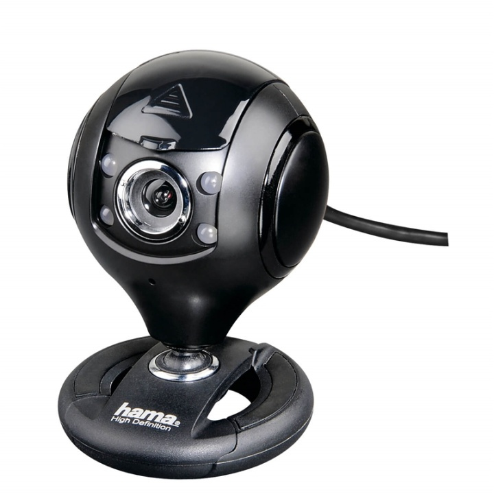 Hama Webcam HD Spy Protection 16:9 Svart in the group COMPUTERS & PERIPHERALS / Computer accessories / Web cameras at TP E-commerce Nordic AB (38-72109)