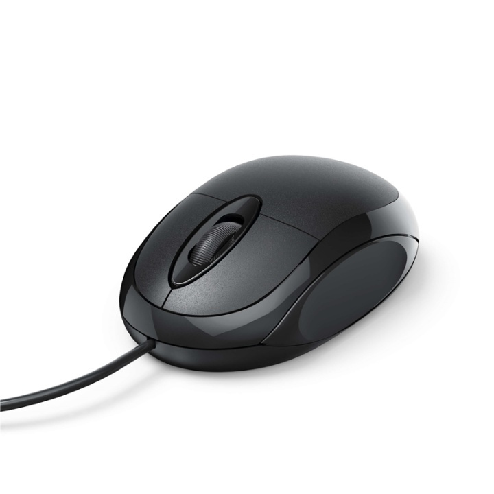 Hama Mus MC-100 Optisk Svart in the group COMPUTERS & PERIPHERALS / Mice & Keyboards / Mice / Corded at TP E-commerce Nordic AB (38-72135)