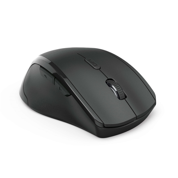 Hama Mus Riano för Vänsterhänta Trådlös Svart in the group COMPUTERS & PERIPHERALS / Mice & Keyboards / Mice / Wireless at TP E-commerce Nordic AB (38-72136)