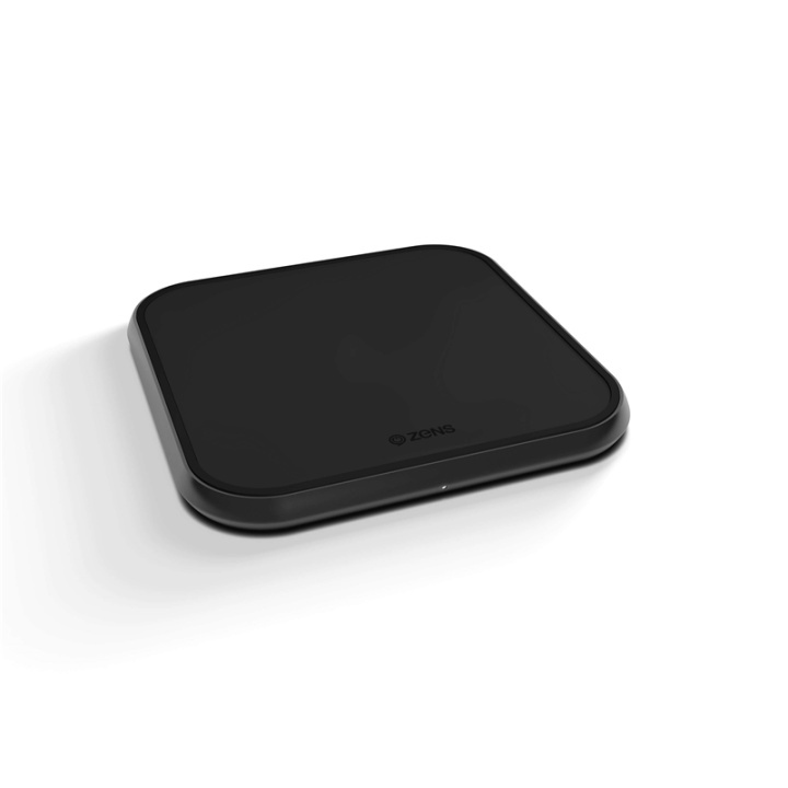 ZENS Single Aluminium Wireless Charger 10W in the group SMARTPHONE & TABLETS / Chargers & Cables / Wireless Qi chargers at TP E-commerce Nordic AB (38-72221)