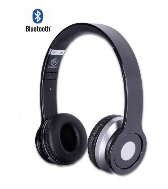 Rebeltec wireless headphones with Bluetooth, Crystal, black in the group HOME ELECTRONICS / Audio & Picture / Headphones & Accessories / Headphones at TP E-commerce Nordic AB (38-72397)