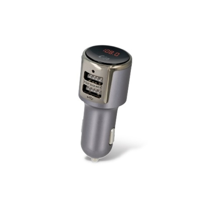 Forever FM Transmitter, Bluetooth, 2x USB ports, TR-340 in the group CAR / Car audio & Multimedia / FM-transmitters at TP E-commerce Nordic AB (38-72552)
