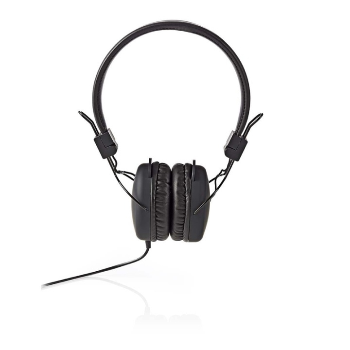 Nedis On-Ear Wired Headphones | 3.5 mm | Cable length: 1.20 m | Black in the group HOME ELECTRONICS / Audio & Picture / Headphones & Accessories / Headphones at TP E-commerce Nordic AB (38-72709)