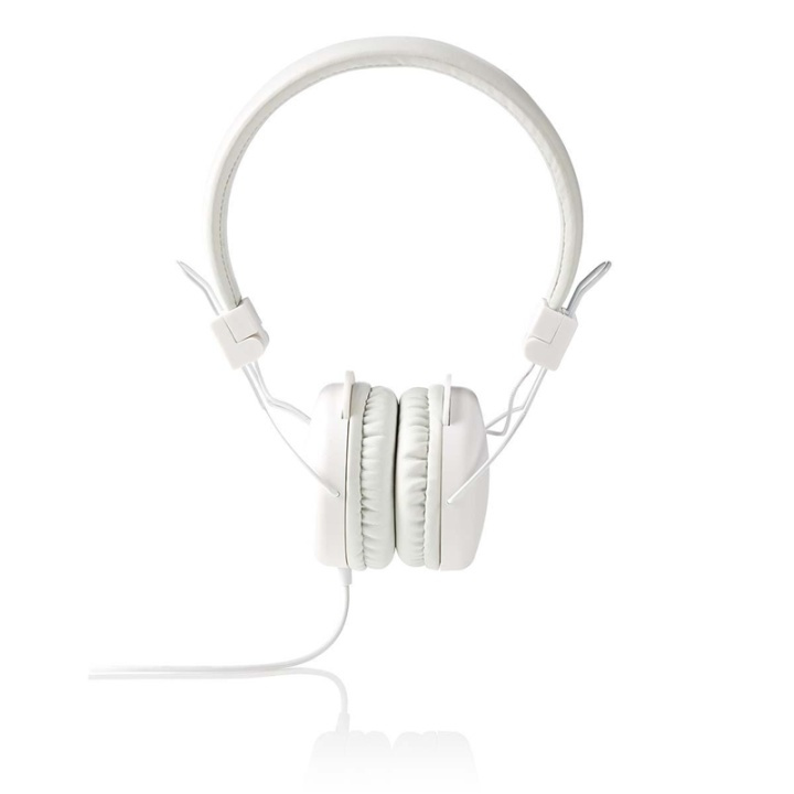 Nedis On-Ear Wired Headphones | 3.5 mm | Cable length: 1.20 m | White in the group HOME ELECTRONICS / Audio & Picture / Headphones & Accessories / Headphones at TP E-commerce Nordic AB (38-72710)