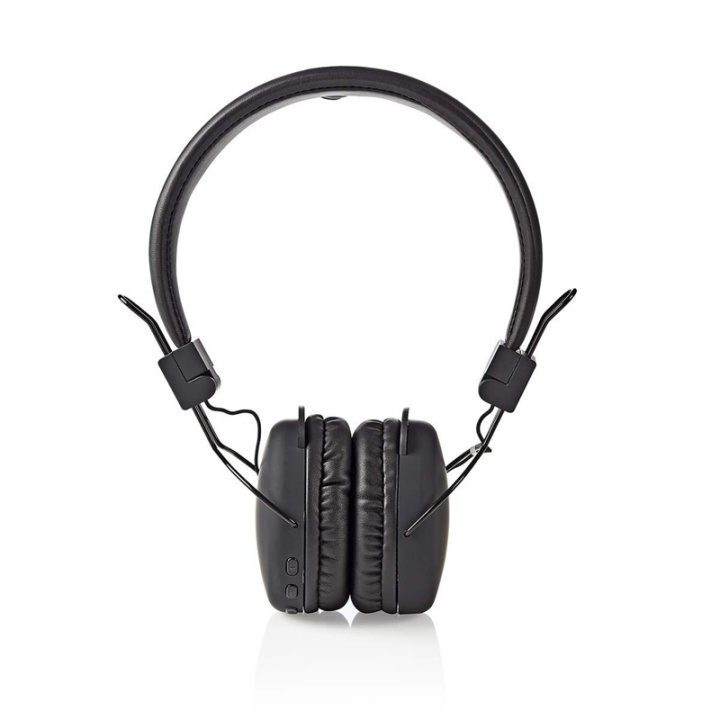 Nedis Wireless On-Ear Headphones | Battery play time: 15 hrs | Built-in microphone | Press Control | Voice control support | Volume control | Black in the group HOME ELECTRONICS / Audio & Picture / Headphones & Accessories / Headphones at TP E-commerce Nordic AB (38-72716)