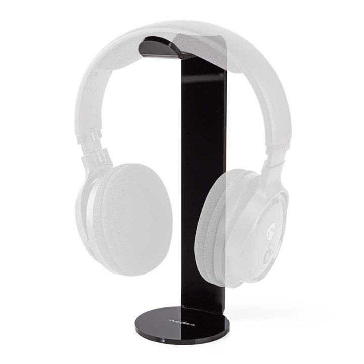Headphones Stand | ABS | Black in the group HOME ELECTRONICS / Audio & Picture / Headphones & Accessories / Accessories at TP E-commerce Nordic AB (38-72734)
