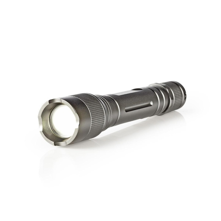 Nedis LED Torch | Battery Powered | 3 V DC | 3 W | 2x AA/LR6 | Rated luminous flux: 150 lm | Light range: 120 m | Beam angle: 46.1 ° in the group Sport, leisure & Hobby / Flashlights & Head lamps / Flashlights at TP E-commerce Nordic AB (38-72806)