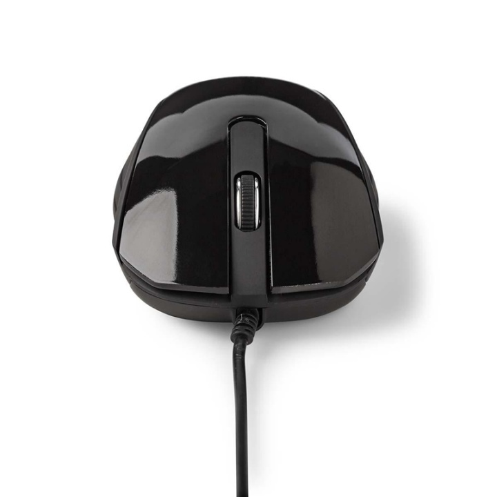 Nedis Wired Mouse | DPI: 1200 dpi | Number of buttons: 3 | Both Handed | 1.50 m | Silent mouse in the group COMPUTERS & PERIPHERALS / Mice & Keyboards / Mice / Corded at TP E-commerce Nordic AB (38-72889)