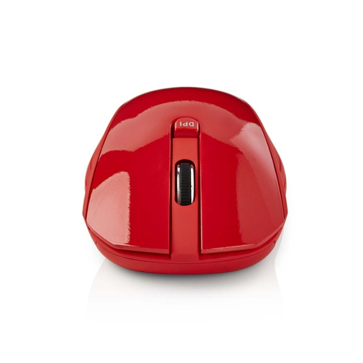 Nedis Mouse | Wireless | 800 / 1200 / 1600 dpi | Adjustable DPI | Number of buttons: 3 | Both Handed in the group COMPUTERS & PERIPHERALS / Mice & Keyboards / Mice / Wireless at TP E-commerce Nordic AB (38-72892)