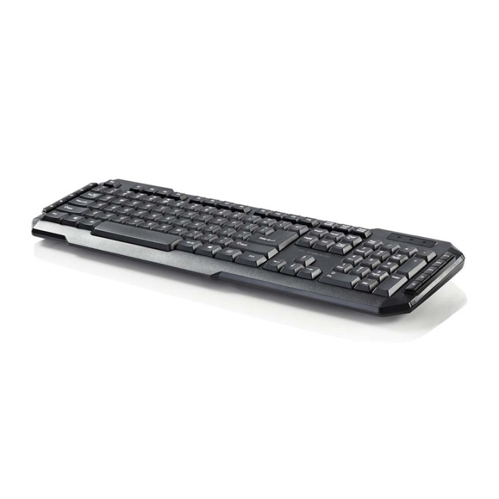 Wired Keyboard | Wired | Multimedia | US International | US Layout | Numeric keypad in the group COMPUTERS & PERIPHERALS / Mice & Keyboards / Keyboards / Corded at TP E-commerce Nordic AB (38-72896)
