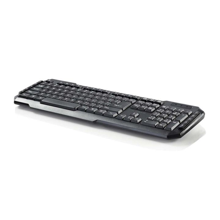 Wired Keyboard | Wired | Multimedia | US International | US Layout | Numeric keypad in the group COMPUTERS & PERIPHERALS / Mice & Keyboards / Keyboards / Corded at TP E-commerce Nordic AB (38-72896)