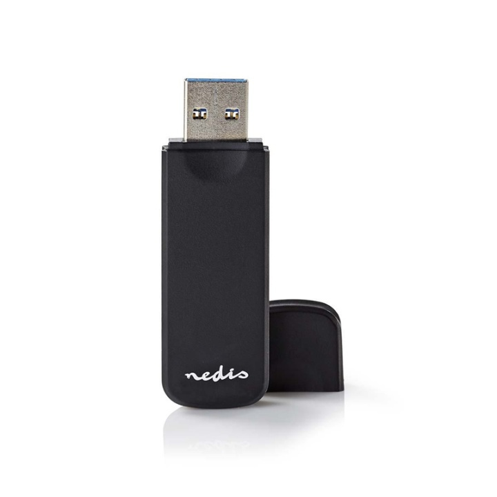 Nedis Card Reader | microSD (TF) / microSDHC (TF) / microSDXC (TF) / MMC / SD / SDHC / SDXC | USB 3.2 Gen1 in the group HOME ELECTRONICS / Storage media / Memory card reader at TP E-commerce Nordic AB (38-72915)