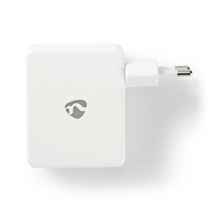 Nedis Wall Charger | Quick charge feature | 4x 2.4 A | Number of outputs: 4 | 4x USB-A | No Cable Included | Single Voltage Output | White in the group SMARTPHONE & TABLETS / Chargers & Cables / Wall charger / Wall charger USB at TP E-commerce Nordic AB (38-73071)