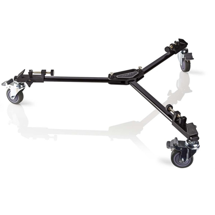 Nedis Tripod Dolly | Maximum load capacity: 20.0 kg | Tripod diameter range: 29.0 mm | Travel bag included | Leg locks | Aluminium | Black in the group HOME ELECTRONICS / Photo & Video / Photo equipment / Tripod at TP E-commerce Nordic AB (38-73127)