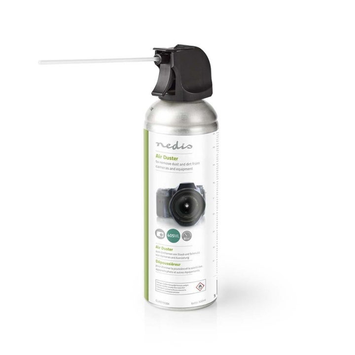 Nedis Air Duster Spray | Cleaning | 0.405 l in the group HOME ELECTRONICS / Photo & Video / Photo equipment / Other at TP E-commerce Nordic AB (38-73157)