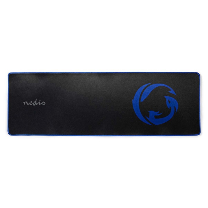 Nedis Gaming Mouse Pad | Microfiber / Rubber | Black in the group COMPUTERS & PERIPHERALS / GAMING / Mouse pad at TP E-commerce Nordic AB (38-73173)