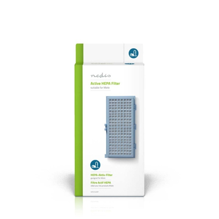 Nedis Replacement HEPA Filter | Replacement for: Miele | Blue / White in the group HOME, HOUSEHOLD & GARDEN / Cleaning products / Vacuum cleaners & Accessories / Accessories / Filters at TP E-commerce Nordic AB (38-73218)