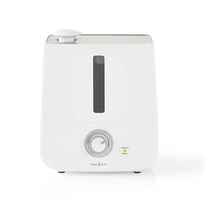 Nedis Air Humidifier | 30 W | With Cool Mist | 2.8 l | Suitable for space up to: 25 m² | Grey / White in the group HOME, HOUSEHOLD & GARDEN / Fans & Climate products / Humidifiers at TP E-commerce Nordic AB (38-73332)