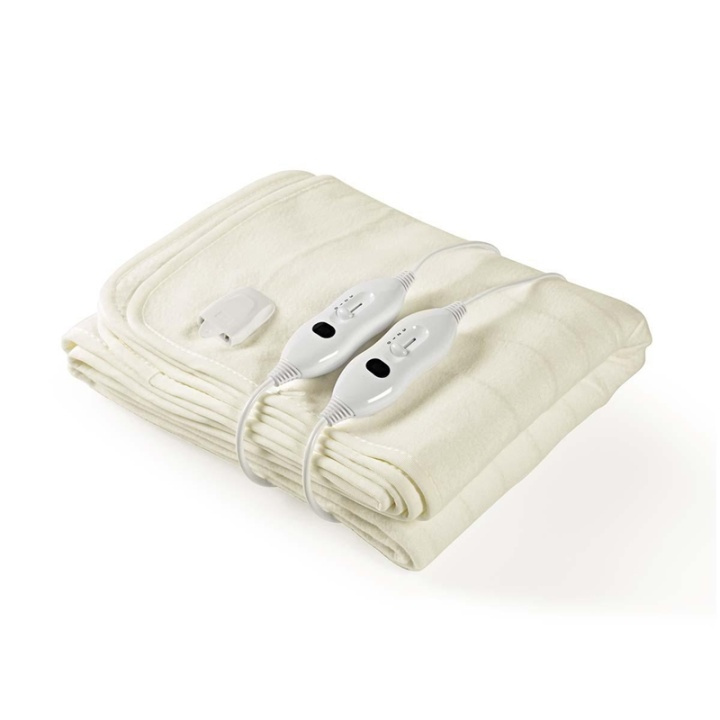 Nedis Electric Blanket | Underblanket | 2 Persons | 160 x 140 cm | 3 Heat Settings | Washable | Overheating protection | Polyester in the group BEAUTY & HEALTH / Massage & Wellness / Electric blankets at TP E-commerce Nordic AB (38-73360)