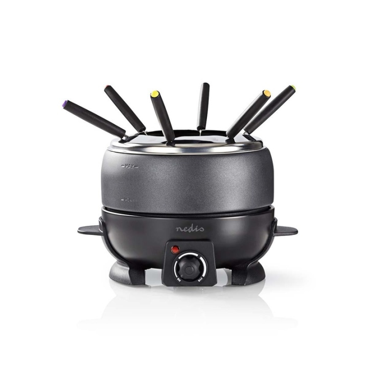 Nedis Fondue Set | 6 Persons | 2.3 l | Adjustable temperature control | 800 W | Cool touch handle(s) | Anti slip bottom | Overheating protection in the group HOME, HOUSEHOLD & GARDEN / Household appliances / Fondue at TP E-commerce Nordic AB (38-73422)