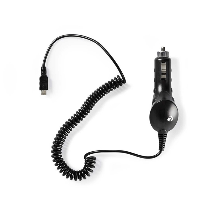 Nedis Car Charger | 1x 1,0 A | Number of outputs: 1 | Micro USB (Fixed) Cable | 1.00 m | 5 W | Single Voltage Output in the group SMARTPHONE & TABLETS / Chargers & Cables / Car chargers / Car chargers micro-USB at TP E-commerce Nordic AB (38-73546)