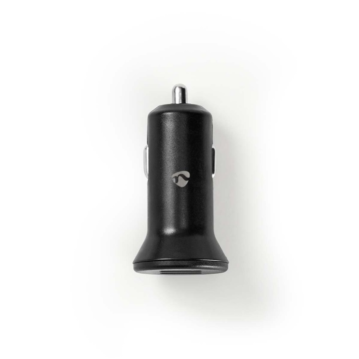 Nedis Car Charger | 2x 2,4 A | Number of outputs: 2 | Port type: 2x USB-A | | 24 W | Single Voltage Output in the group SMARTPHONE & TABLETS / Chargers & Cables / Car chargers / Car chargers USB at TP E-commerce Nordic AB (38-73549)