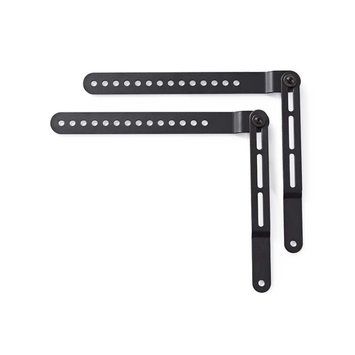 Nedis Soundbar Mount | Compatible with: Universal | Attached to the TV | 10 kg | Rotatable | Steel | Black in the group HOME ELECTRONICS / Audio & Picture / Speakers & accessories / Speaker mounts at TP E-commerce Nordic AB (38-73593)