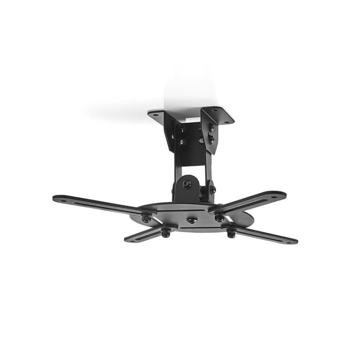 Nedis Projector Mount | Full Motion | 10 kg | Rotatable | Tiltable | Steel | Black in the group HOME ELECTRONICS / Audio & Picture / Home cinema, Hifi & Portable / Projectors & Accessories at TP E-commerce Nordic AB (38-73602)