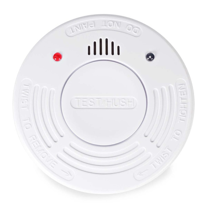 Nedis Smoke Alarm | Battery Powered | Battery life up to: 10 year | EN 14604 | With pause button | With test button | 85 dB | ABS | White in the group HOME, HOUSEHOLD & GARDEN / Alarm & Security / Fire, smoke, gas / Smoke alarms at TP E-commerce Nordic AB (38-73728)